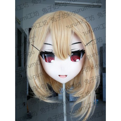 (RB672)Quality Handmade Female/Girl Resin Japanese Anime Cartoon Character Cosplay Kigurumi Mask (RB672)Quality Handmade Female/Girl Resin Japanese Anime Cartoon Character Cosplay Kigurumi Mask